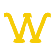 Yellow W Wall Recycling Logo