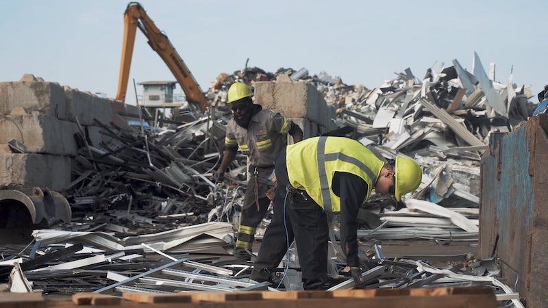 Durham NC scrap metal recycling employees