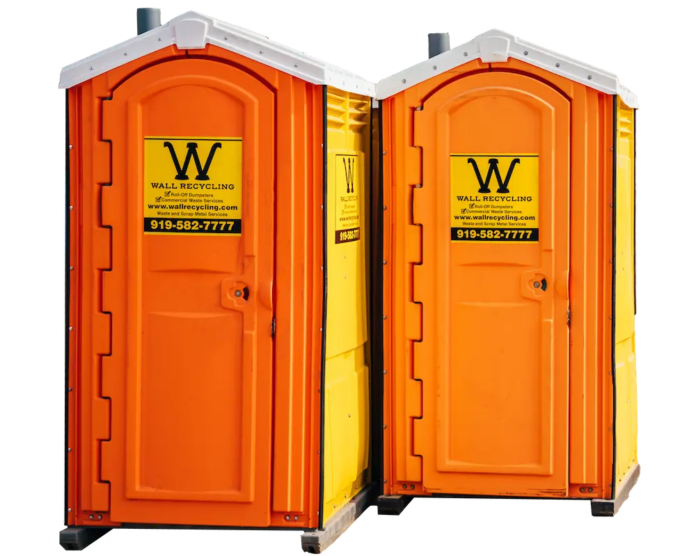 Porta Potty Rentals from Wall Recycling